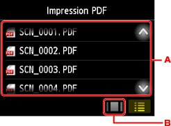figure : écran tactile